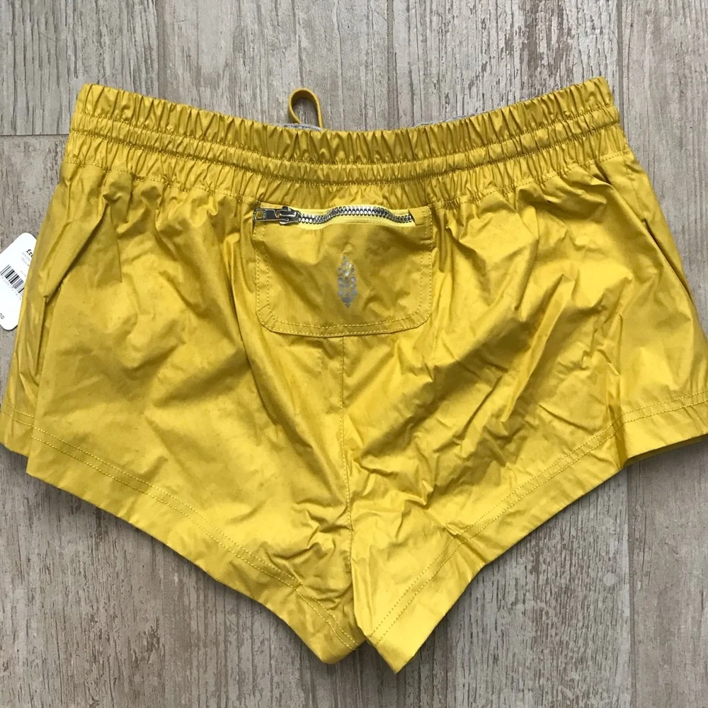 New Free People Movement Moonlight Reflective Shorts
